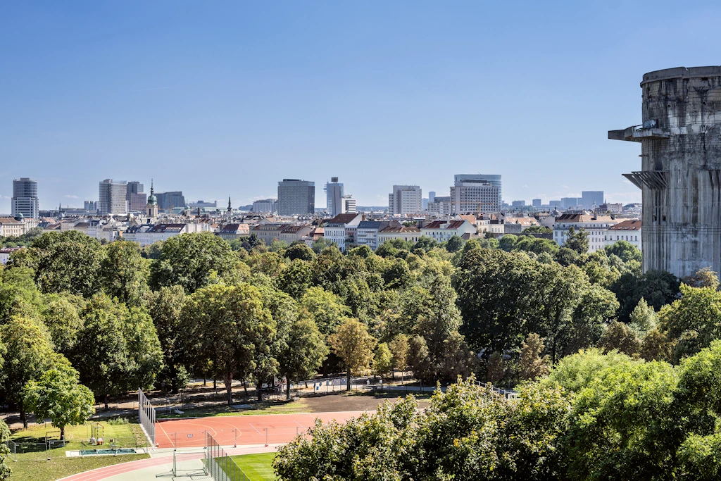 Umgebung Leben am Augarten
